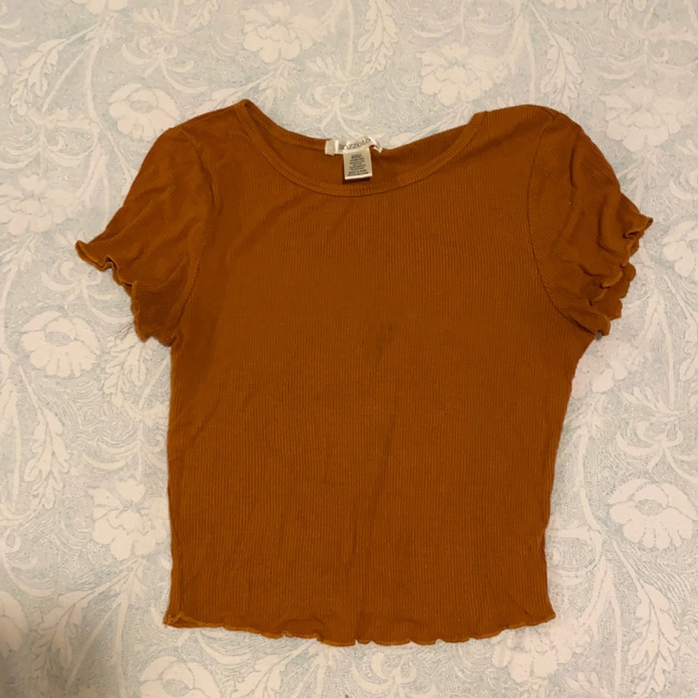 Tilly’s:Dusty Orange Crop Top Size:Small